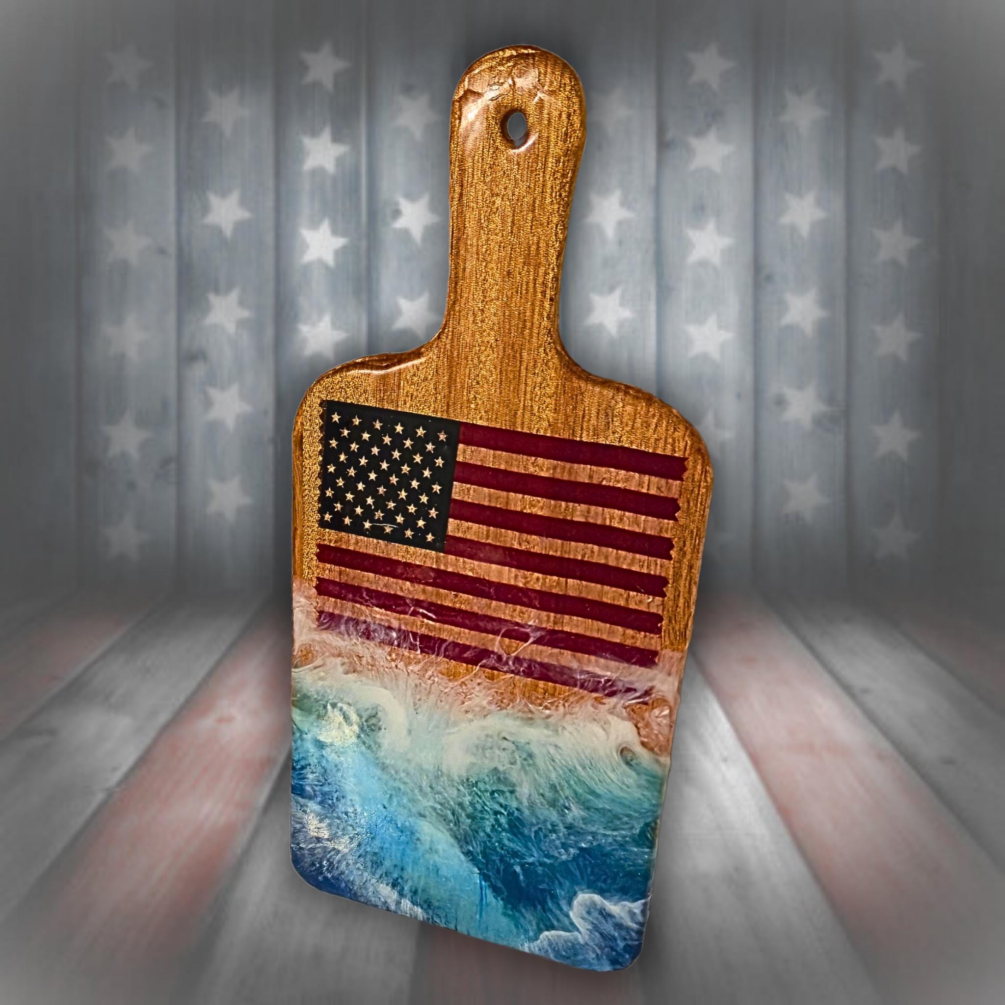 American Flag Cutting Boards