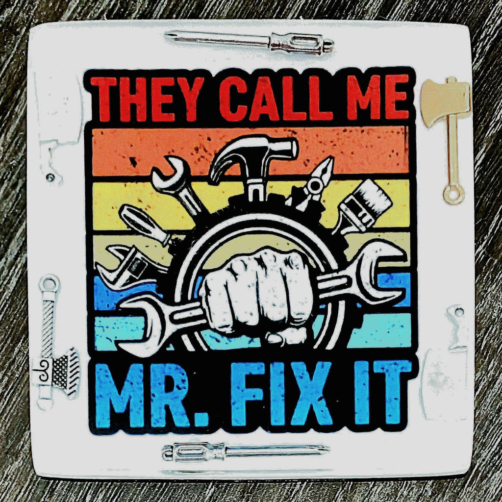 Handyman Resin Coaster Set