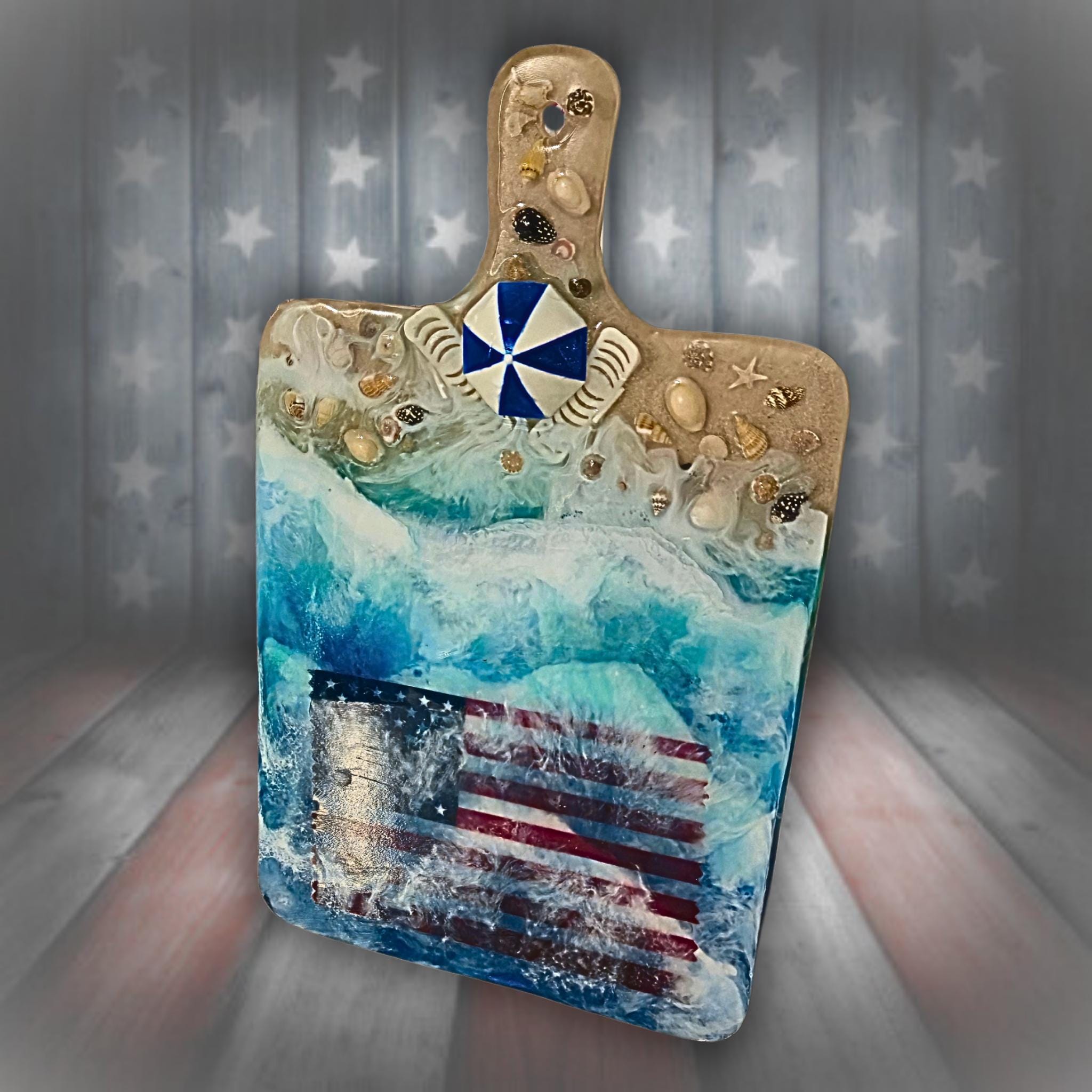American Flag Cutting Boards