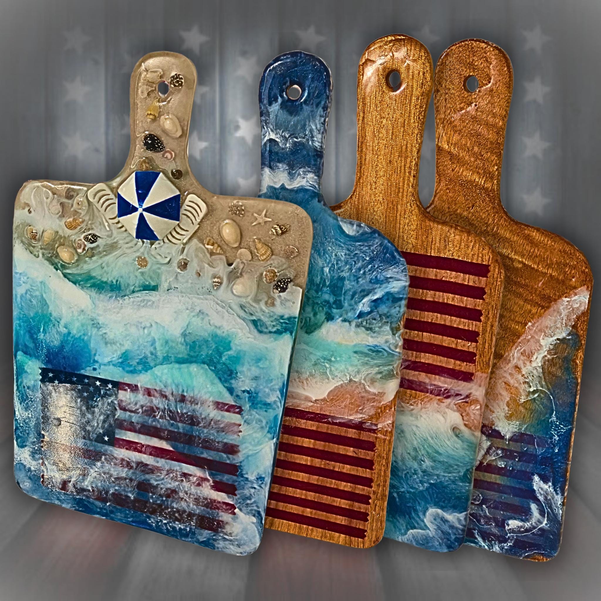 American Flag Cutting Boards