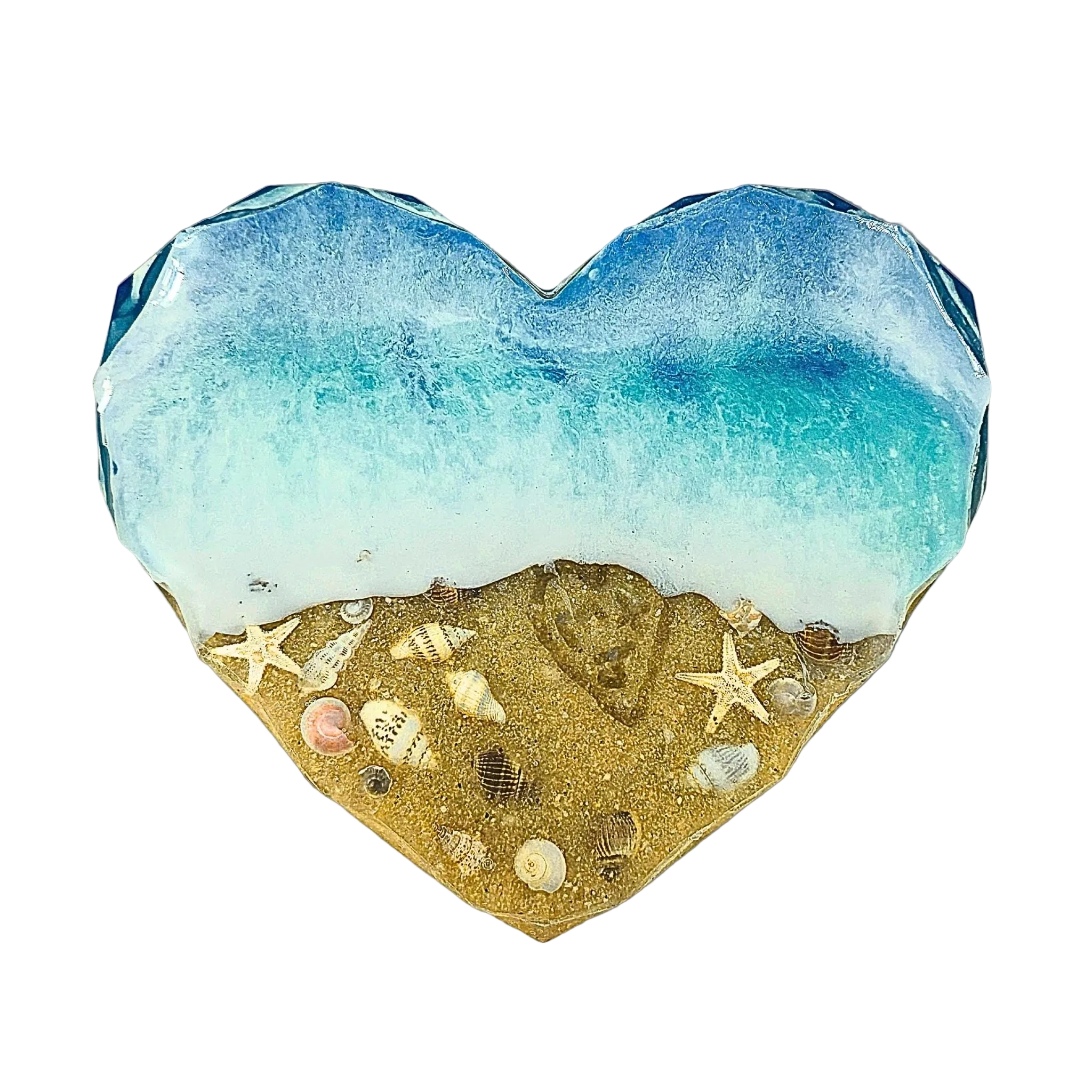 Personalized Resin Beach Coasters