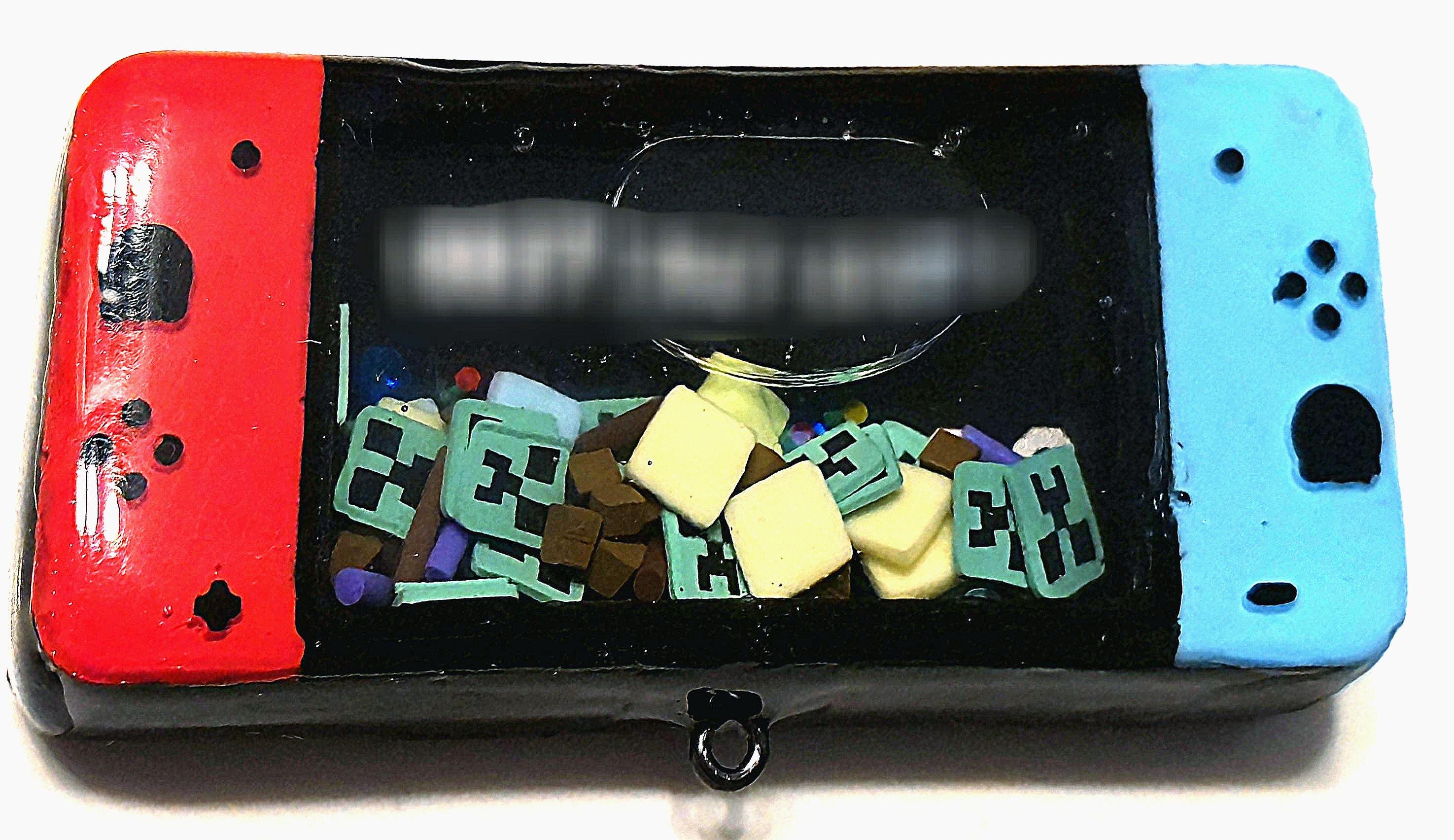 Retro Gaming Resin Shaker Keychains