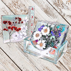 Floral Design Resin Coaster Sets