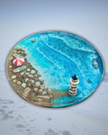 Resin Seasonal Tabletop Tray | Beach, Foliage & Holiday Themes