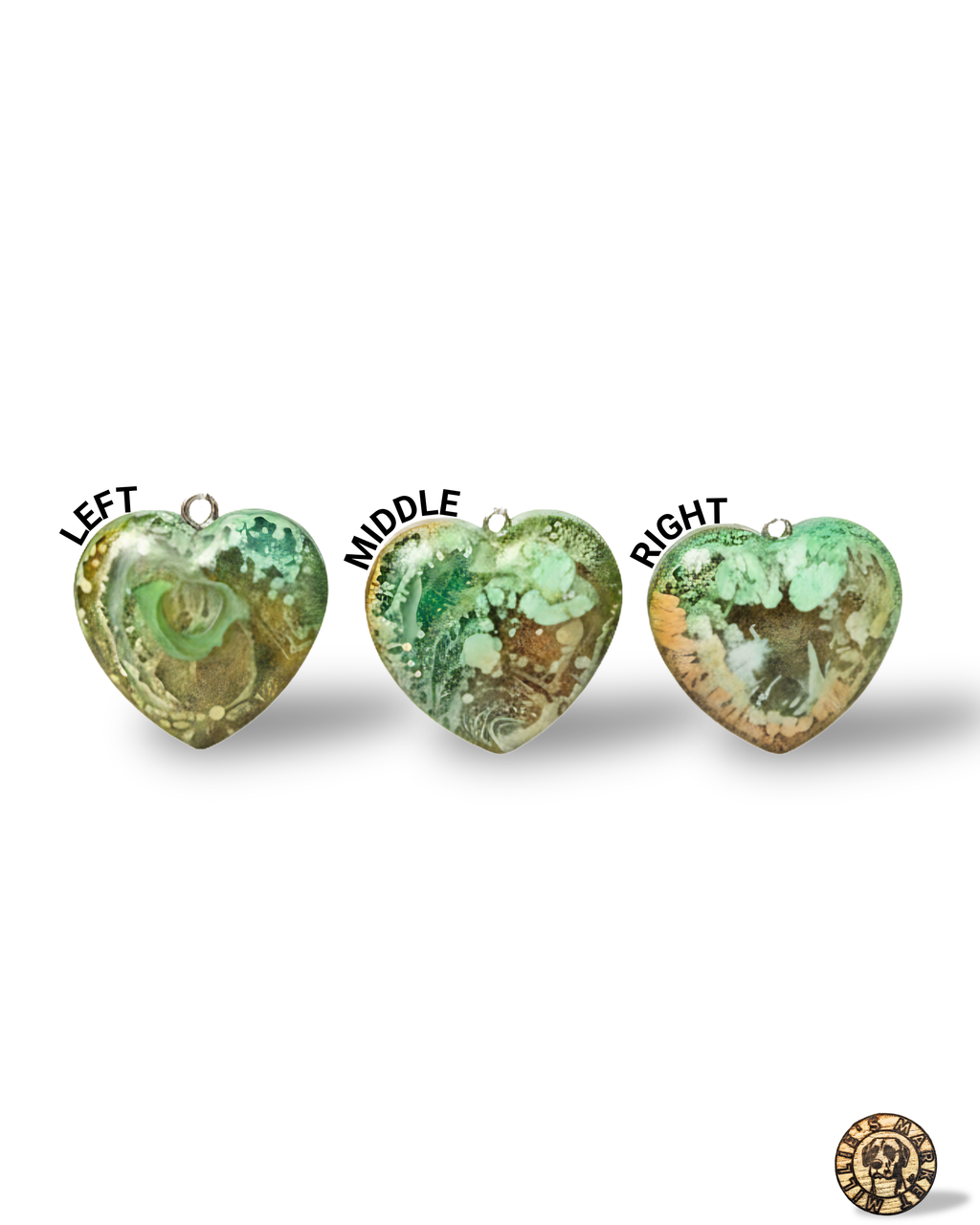 HYDRA Handmade Resin Petri Pendant Necklaces