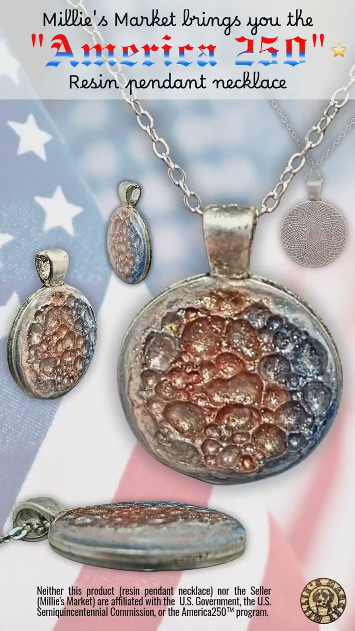 America 250 Pendant Necklace