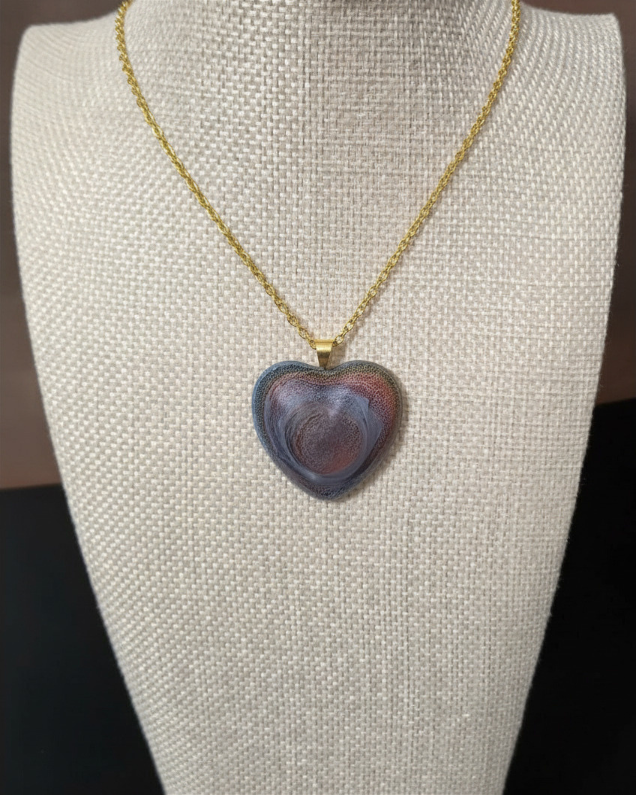 SKITTLES Handmade Resin Pendant Necklace | Heart Petri Jewelry