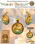 HEDGEROW HEARTH Handmade Resin Petri Pendant Necklace Collection