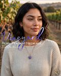 VINEYARD Handmade Resin Petri Pendant Necklace