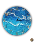 POSEIDON Handmade Resin Wall Clock