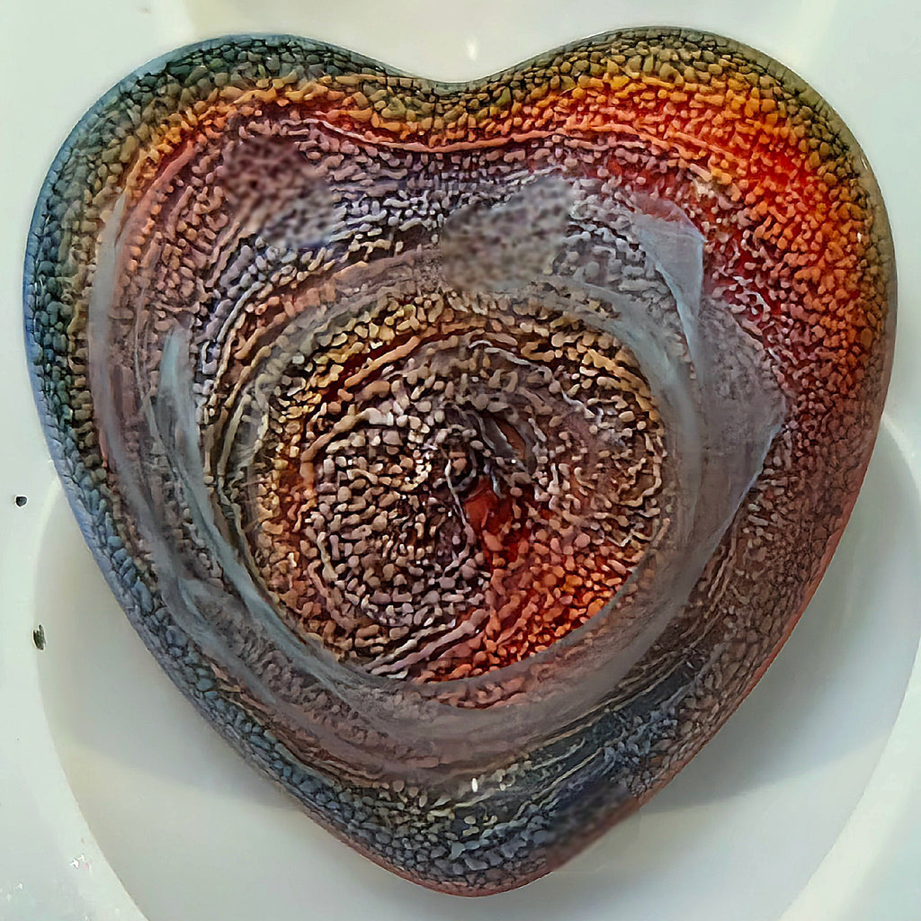 SKITTLES Handmade Resin Pendant Necklace | Heart Petri Jewelry