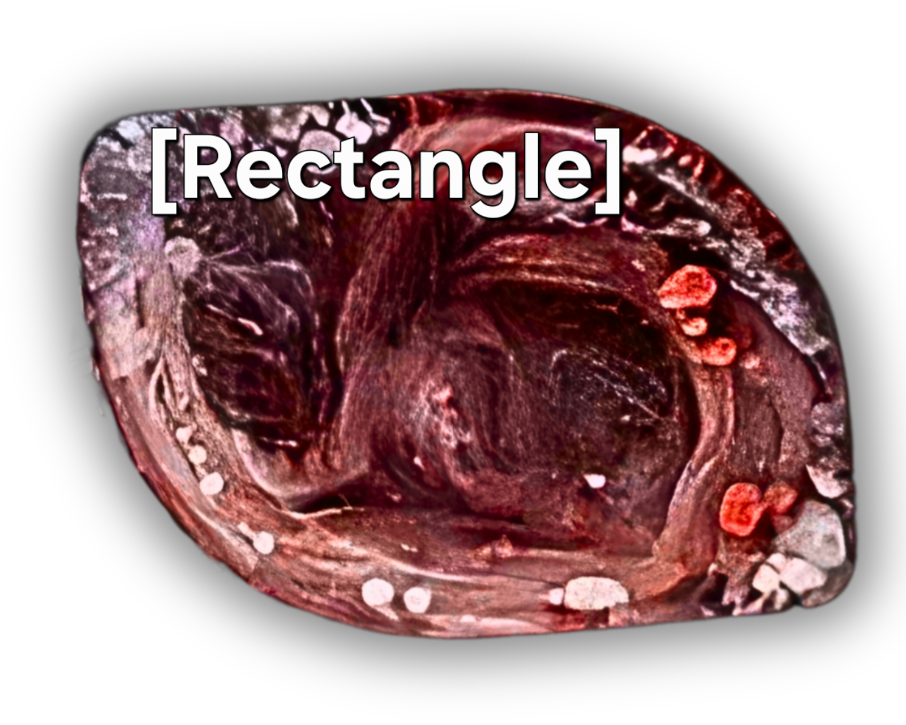 BUFFALO PLAID Resin Petri Worry Stone