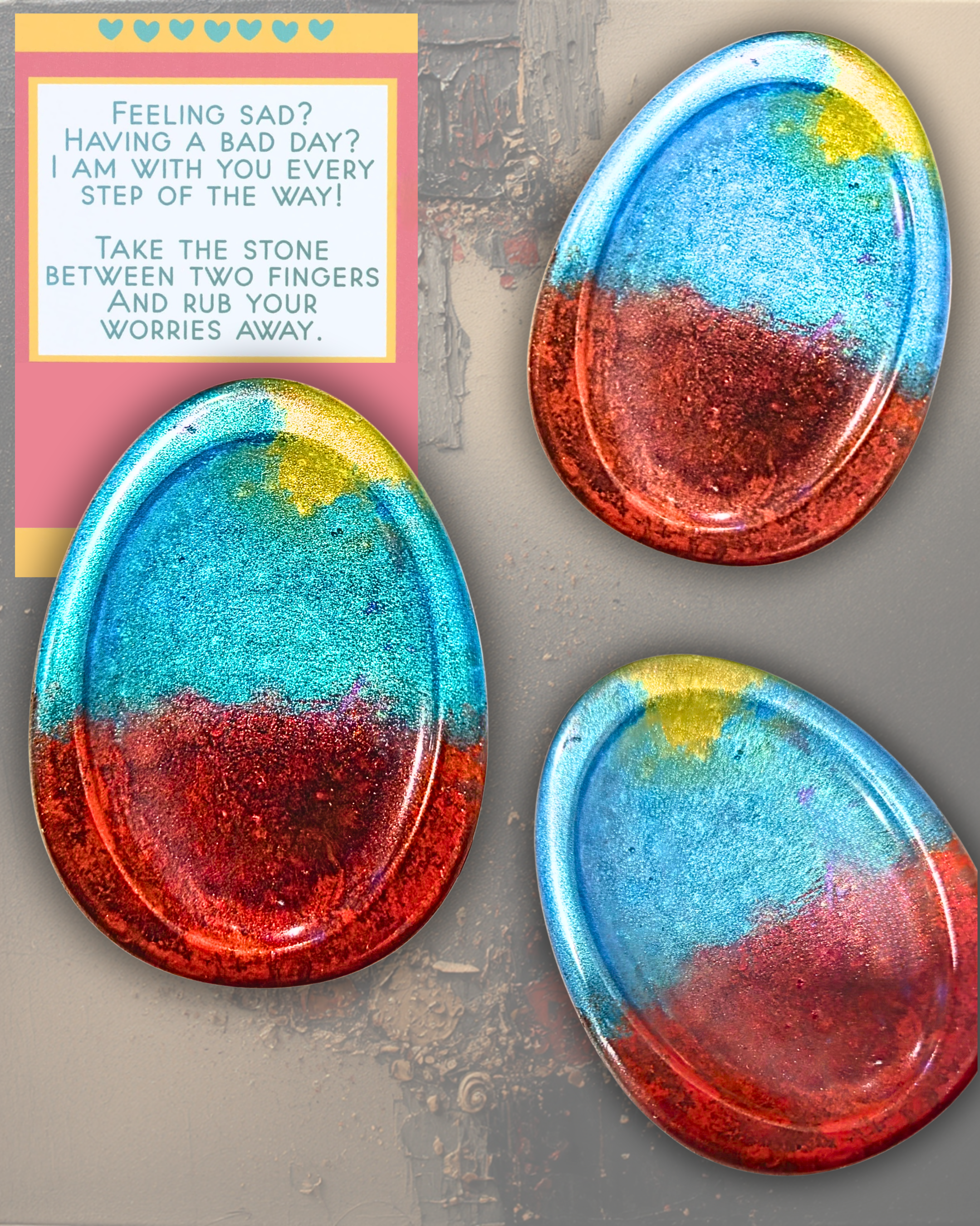 Resin Worry Stone
