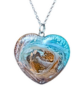 SEDONA Handmade Resin Petri Pendant Necklace