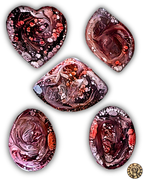 BUFFALO PLAID Resin Petri Worry Stone