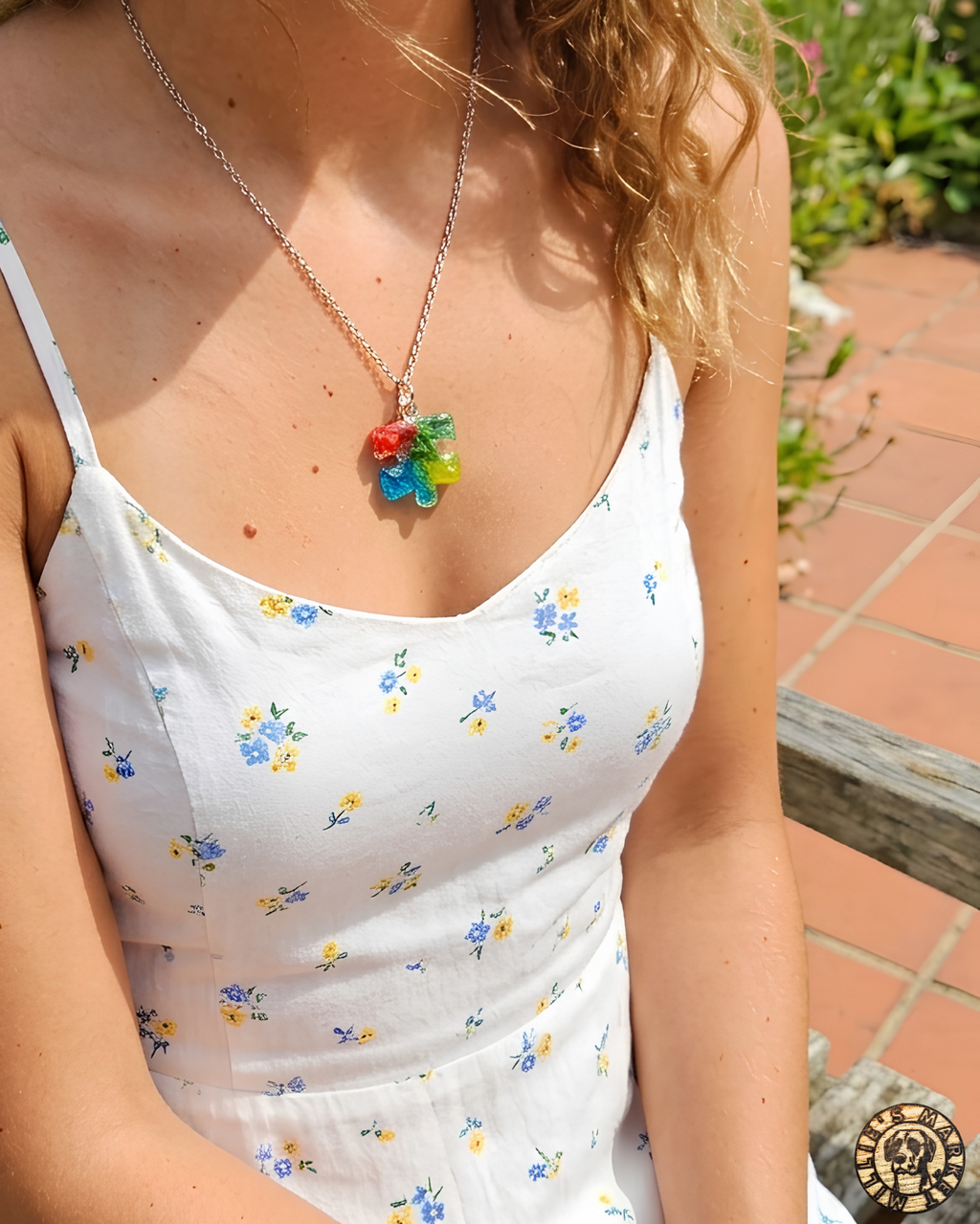 AUTISM AWARENESS Handmade Resin Pendant Necklace