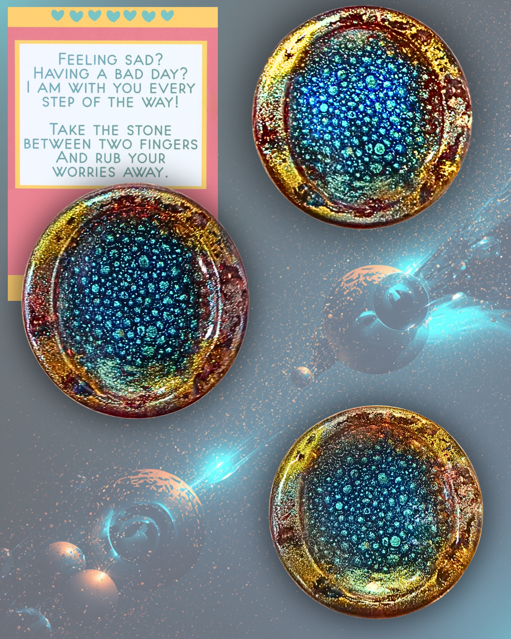 Resin Worry Stone