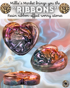 RIBBON Resin Worry Stone