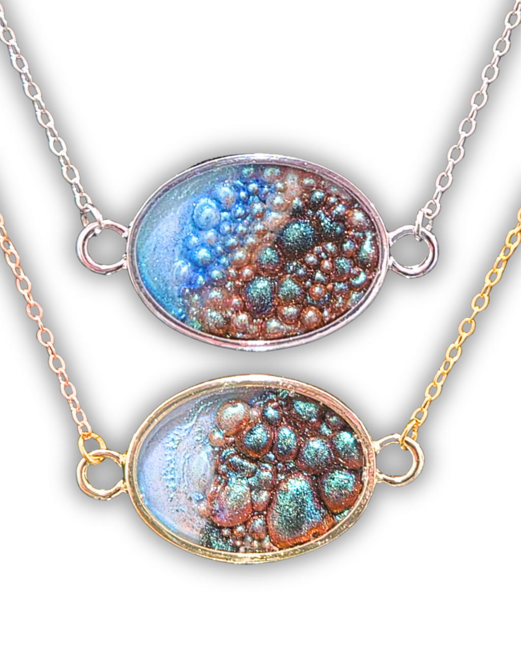 EARTH & SKY Handmade Resin Pendant Necklace