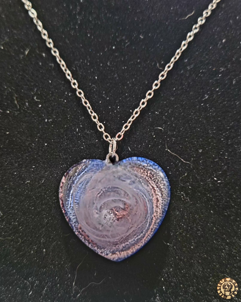 NEBULA Handmade Resin Petri Pendant Necklace