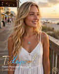 TIDEPOOL Handmade Resin Petri Pendant Necklace