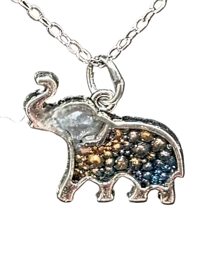 JUMBO Handmade Resin Pendant Necklace